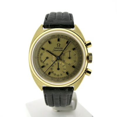 Image 1 of Omega Seamaster 'Chunky C' Chronograph; Vintage 18k men's watch