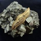Image 3 of Vintage/antique gold brooch with filigree technique