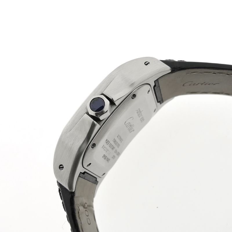 Image 8 of Cartier Santos 100 'Medium' Automatic 2878; Unisex watch