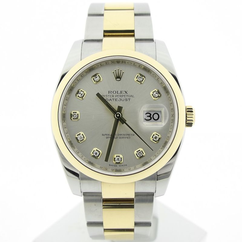 Image 1 of Rolex Datejust 116203; Automatic watch with diamond dial
