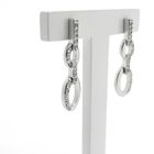 Image 2 of Silver earrings with zirconia
