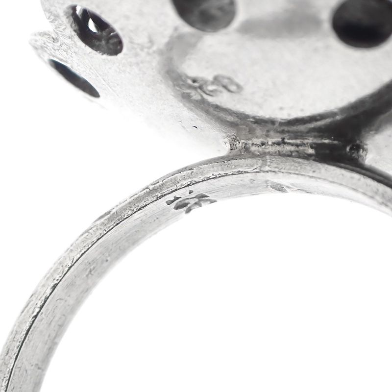Image 7 of Silver ring with Zeeland button