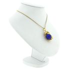 Image 6 of Gold pendant of a panther with Lapis Lazuli