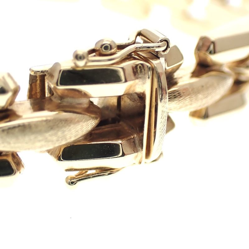 Image 5 of Gold bracelet with fantasy link | 19.5 cm