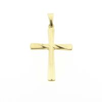 Gold pendant of a cross