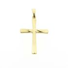 Image 1 of Gold pendant of a cross