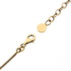 Image 6 of Fantasy link chain with Japanese Ginkgo leaves