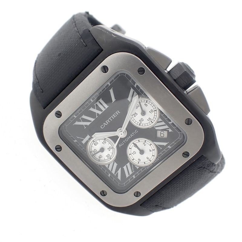 Image 1 of Cartier Santos 100 XL Chronograph; Automatic watch