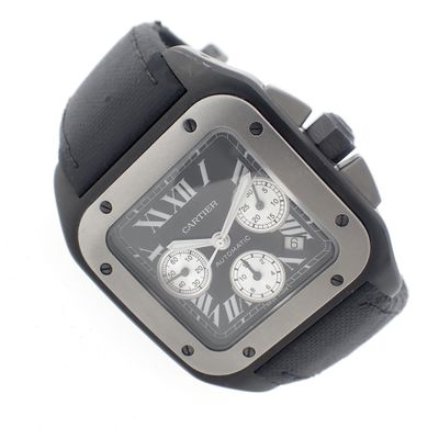 Cartier Santos 100 XL Chronograph; Automatic watch Image 1 of Cartier Santos 100 XL Chronograph; Automatic watch