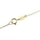 Image 5 of Gold thin anchor link chain with hearts | 45 cm