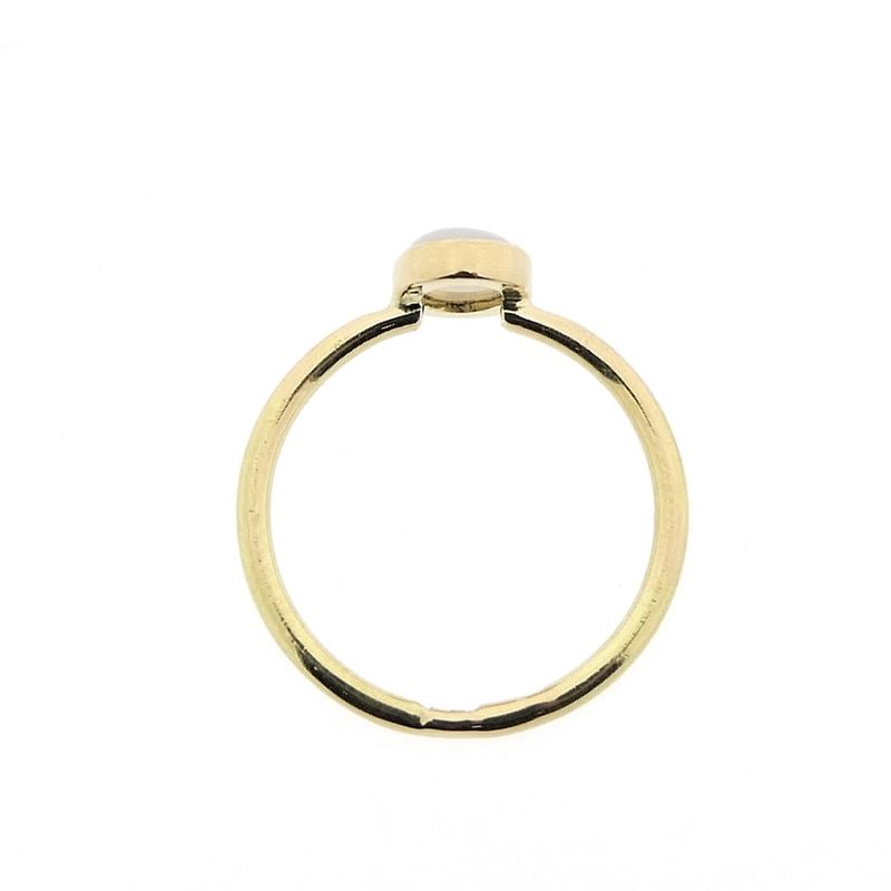 Image 5 of Gold ring with precious opal