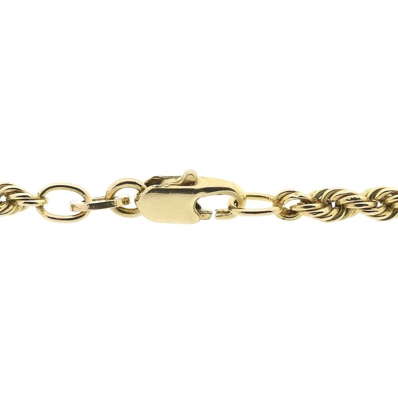 Image 4 of Gold twisted link chain | 50.5 cm