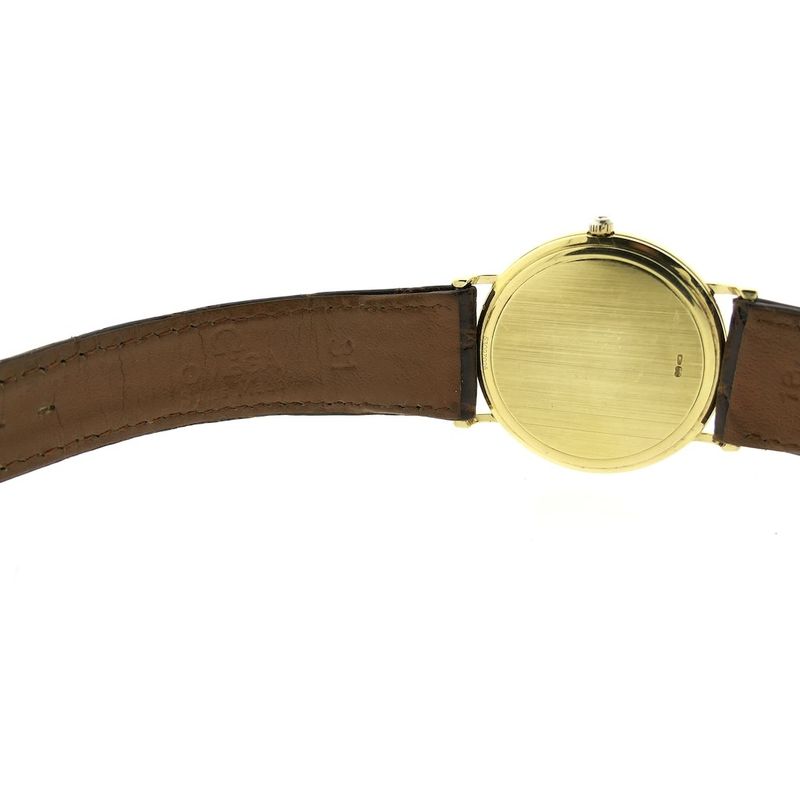 Image 14 of Omega Jubilee; Vintage 18k gold men's watch in full set