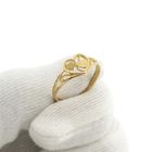 Image 10 of 21 carat gold ring with hearts