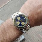 Image 7 of Breitling Chronomat; Chronograph men's watch with UTC module