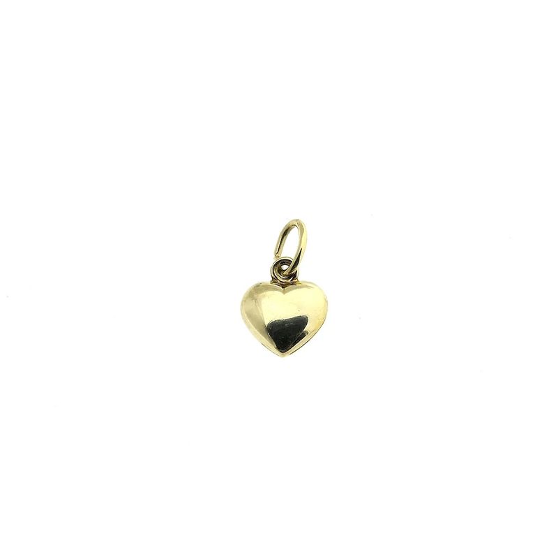 Image 1 of Gold pendant of a heart