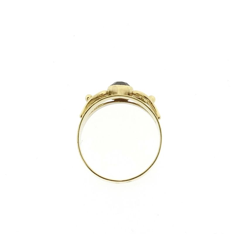 Image 5 of Gold ring with garnet stones | Vintage