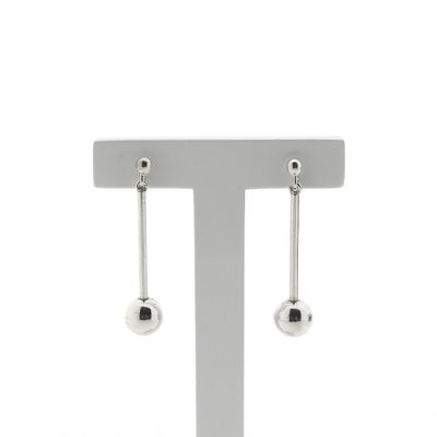 Image 1 of Silver earrings with pendants