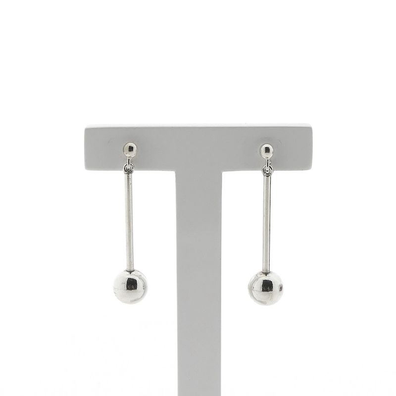 Image 1 of Silver earrings with pendants