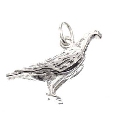 Image 1 of Silver charm; Dove