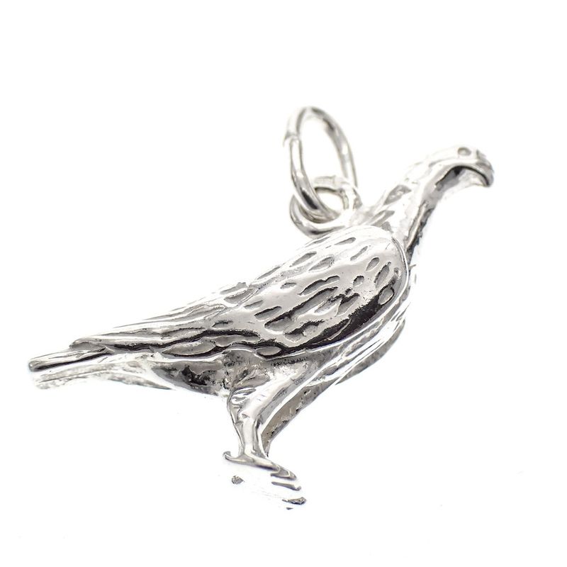 Image 1 of Silver charm; Dove