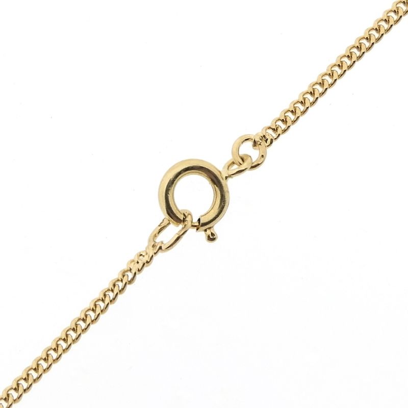 Image 5 of Gold flat gourmet link chain | 60.5