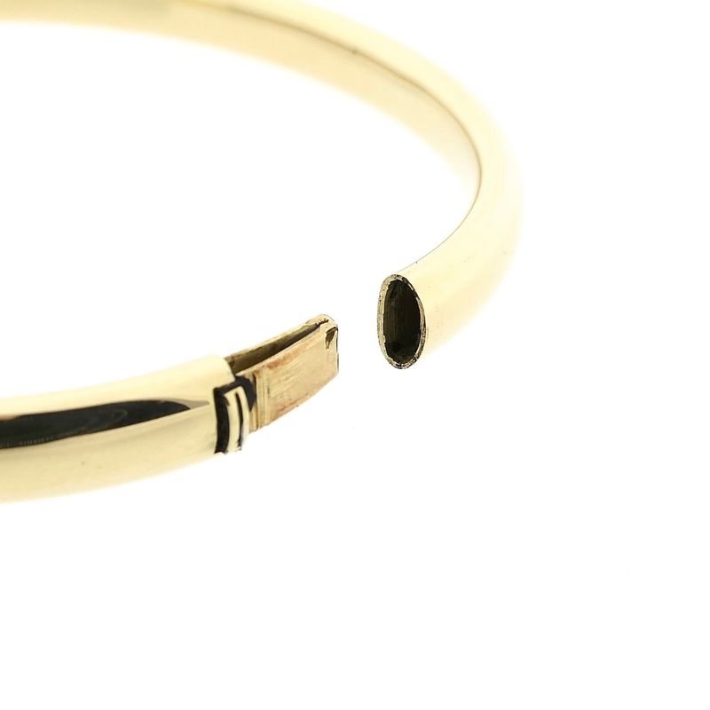 Image 7 of 14 Karat Gold Slave Bracelet; Ø 60.5 mm