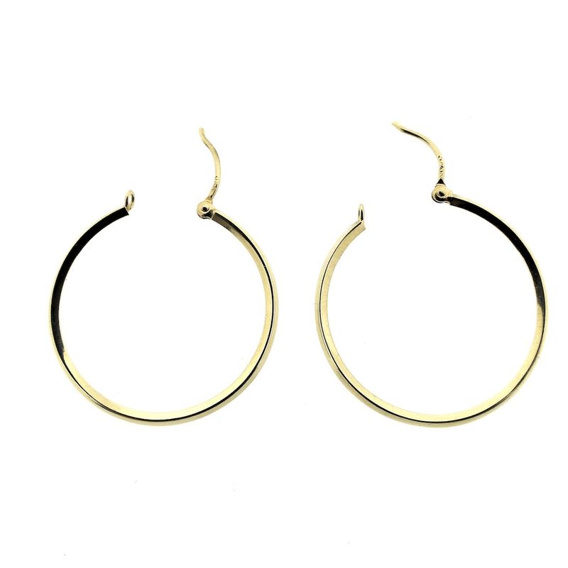 Image 8 of Gold earrings | Ø 29 mm
