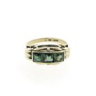 Image 4 of Gold ring with tourmaline