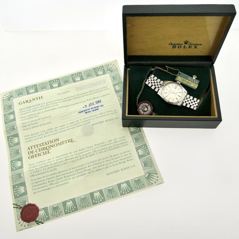 Image 16 of Rolex Datejust 16014 'Full-set'; Vintage watch from 1983