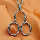 Image 4 of Silver cookie tongs; Old Dutch; Vintage