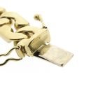 Image 7 of Solid gold gourmet link bracelet