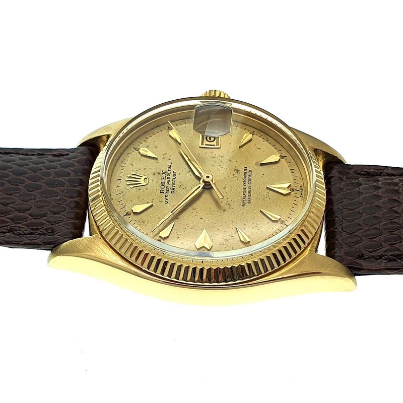 Image 13 of Rolex Datejust 18k; Men's watch | Ref. 6605
