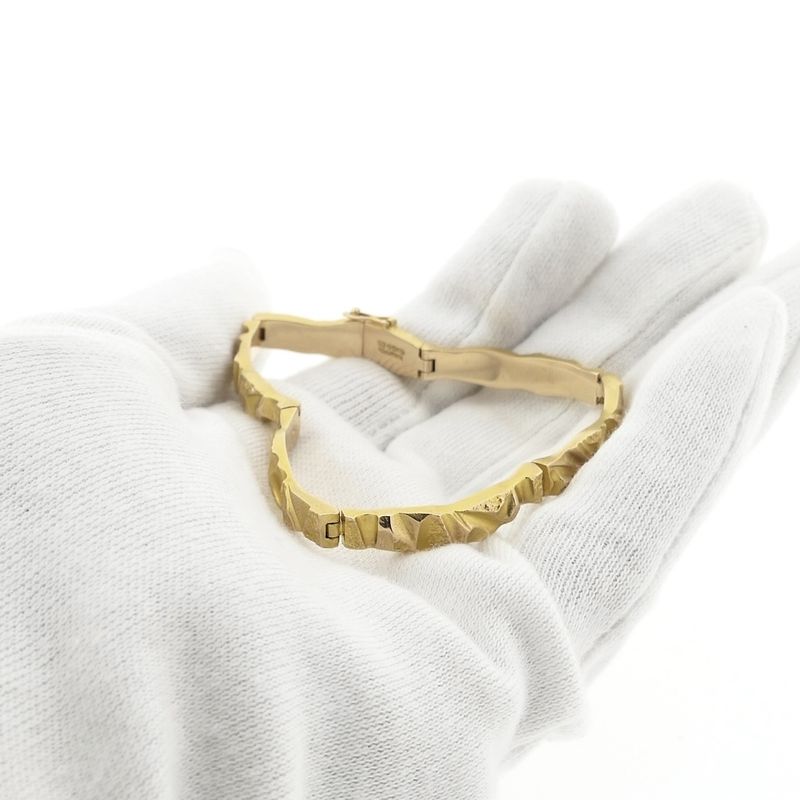 Image 7 of Gold Lapponia bracelet; Scintilla | 18 cm