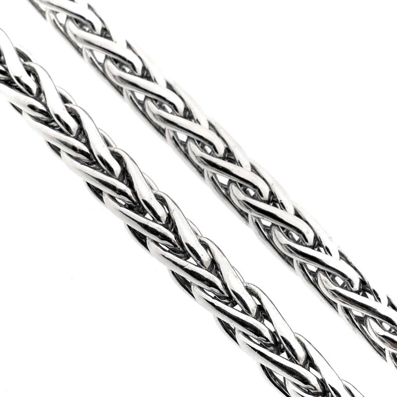 Image 4 of Silver Fox Tail Link Chain