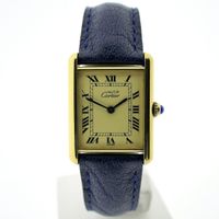 Cartier Tank 'Vermeil'; Women's watch