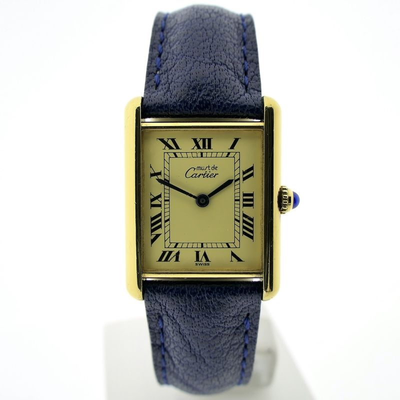Image 1 of Cartier Tank 'Vermeil'; Women's watch