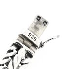 Afbeelding 8 van Zilveren Buddha to Buddha fantasieschakel armband; Barbara | 19,5 cm