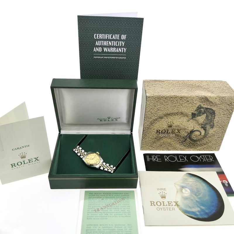 Image 17 of Rolex Datejust 26mm 6719 'Full-Set'; Automatic women's watch from 1978