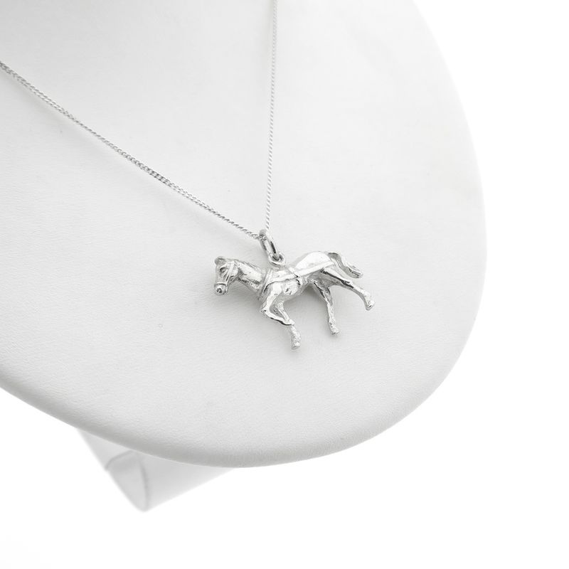 Image 2 of Silver charm/pendant of a horse