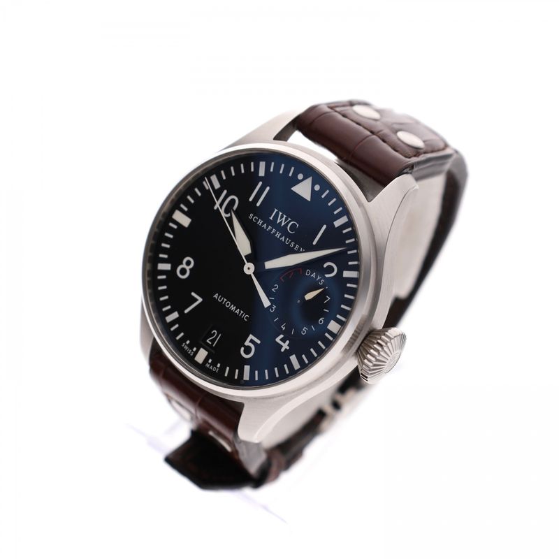 Afbeelding 3 van IWC Big Pilot 'Grosse Fliegeruhr' 7-Days IW500401; Automatisch Heren Horloge