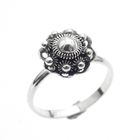 Image 1 of Silver ring with Zeeland button