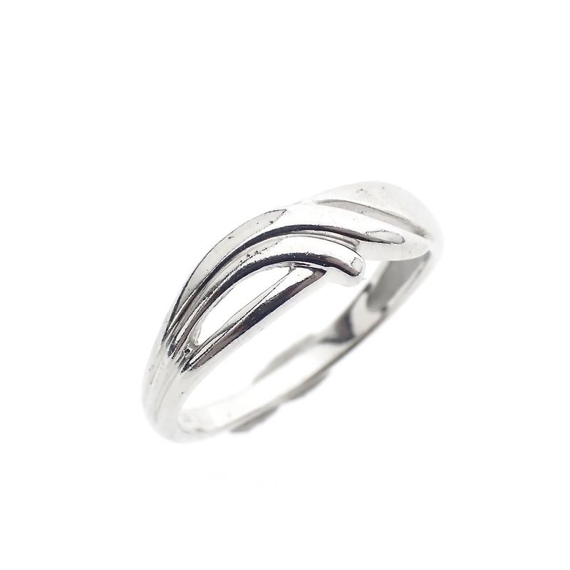 Image 1 of Silver ring with fantasy design