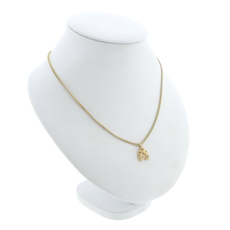 Image 4 of 9 ct. Comedy and tragedy mask pendant/charm