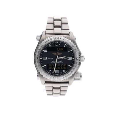 Image 1 of Breitling Emergency E56121.1; Titanium Watch with SOS Transmitter