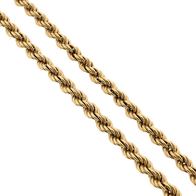 Image 3 of Golden Twisted Link Chain