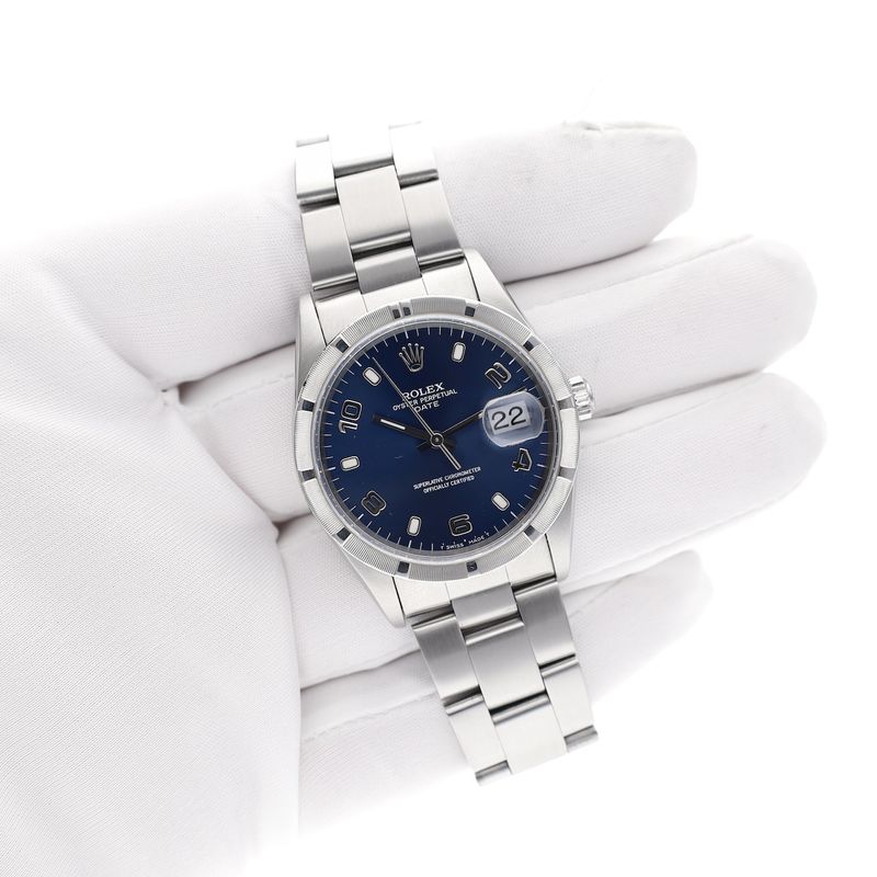 Image 9 of Rolex Date 34mm 15210; Automatic unisex watch