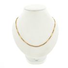 Image 4 of 18-karat gold gourmet/fantasy link chain | 43 cm