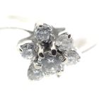 Image 2 of White gold entourage ring with diamond | 0.31 ct.