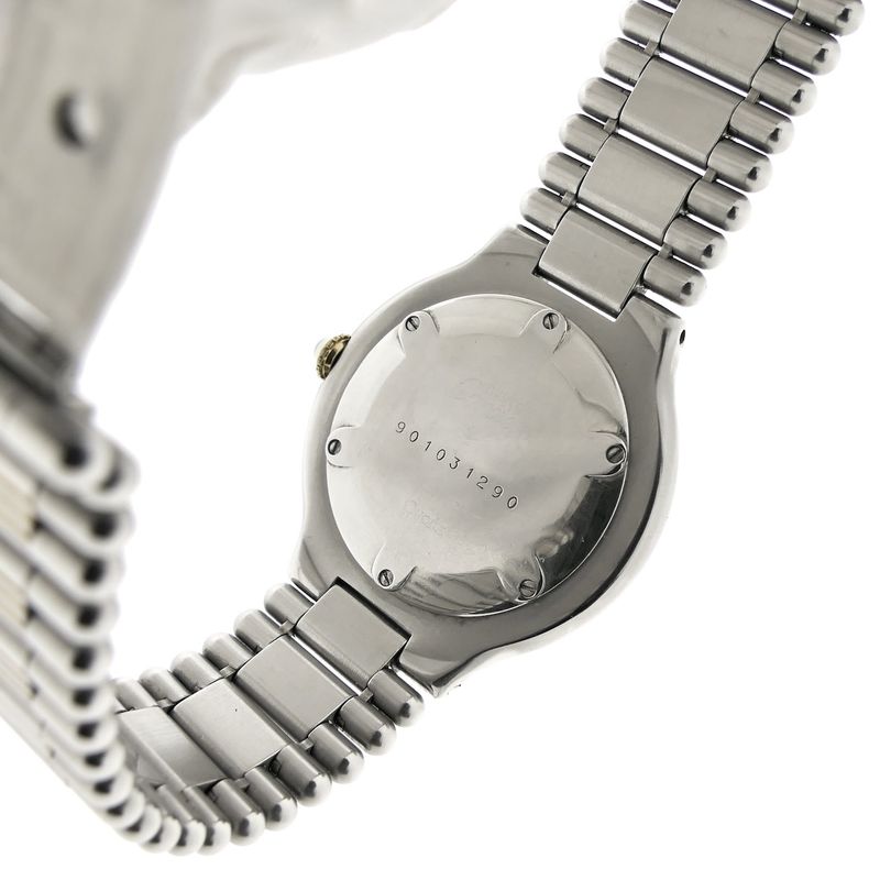 Image 7 of Cartier 'Must de Cartier 21' 9010; Bicolor dames horloge